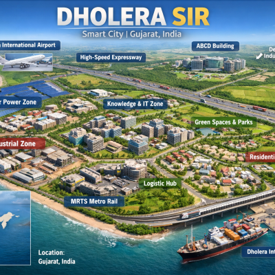 Dholera Smart City – India’s First Greenfield Smart City Transforming the Future